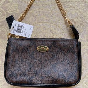 Coach Monogram Clutch - New